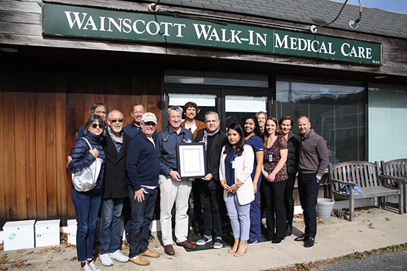 Wainscott Walk-In recognition