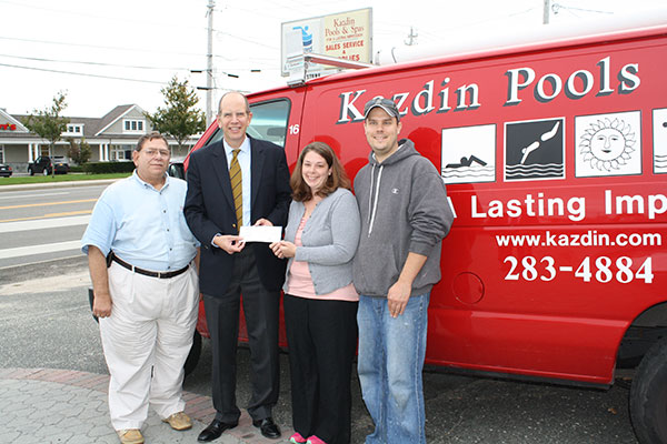 Kazdin Pools donation