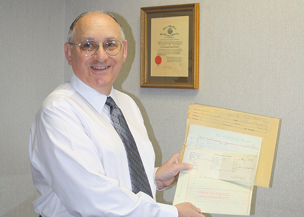 Robert Ross with birth records