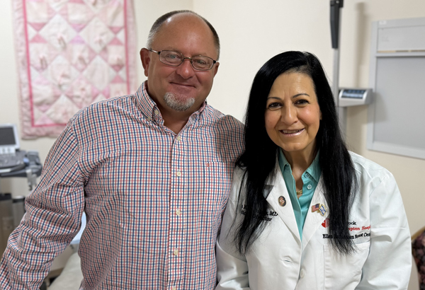John Weiss and Dr. Kapenhas