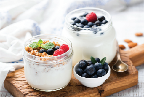 Yogurt and Berries