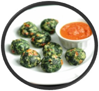 Spinach and cheese balls