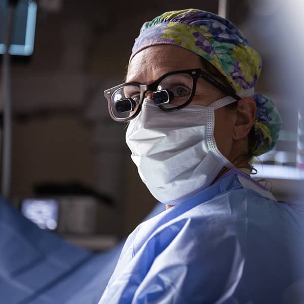 Southampton surgeon preparing for surgery